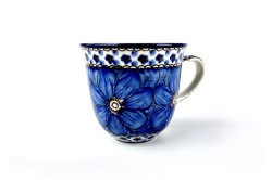 824 Bunzlau  Unikat Tulp mok U408 300 ml 824 Tulp Mokken 300 ml